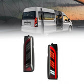 05-19 Toyota Hiace 5th Generation (H200) Vland LED Tail Light, Sequential Turn Signal Clear