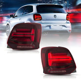 09-17 Volkswagen Polo 第5世代 (LWB/SWB) Vland LEDテールランプ(シーケンシャルターンシグナル付