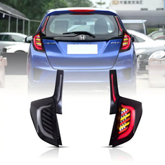 13-20 Honda Fit/Jazz 3rd generation (GK/GH/GP) Hatchback V Land II LED tail lamp (with amber turn signal smoke)