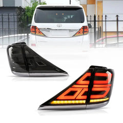 08-15 トヨタ アルファード 2 代目 (AH20) Vland II LED テールライト シーケンシャル ウインカー付