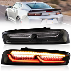 16-18 Chevrolet Camaro 6th generation Vland LED tail lamp with sequential turn signal (plug for US model)