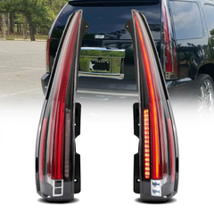 07-14 Cadillac Escalade 3rd Generation (GMT900) Vland LED Tail Lights with Sequential Turn Signals