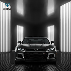 2016~2018年式 シボレー カマロ/2019~2024年式 カマロ ZL1用 VLAND LED デュアルビームプロジェクターヘッドライト(ブラック)