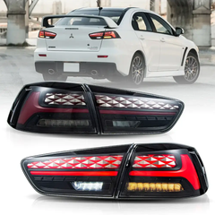 08-17 Mitsubishi Lancer & EVO X Dynamic Welcome Lighting Vland IV LED Tail Light