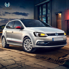 09-17 Volkswagen Polo MK5 (6R/6C) Vland Dual Beam Projector Headlight GTI Demon Eyes Black