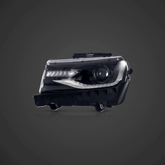 14-15 Chevrolet Camaro Vland RGB Dual Beam Projector Headlights Black