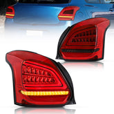 17-22 Suzuki Swift Sport 3th Gen (A2L414) Hatchback Vland LED Tail Lamp with Sequential Turn Signal
