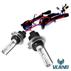 Vland 2PCs D2H/H7 Xenon Bulbs Conversion HID KIT with Ballast 12V 55W 6000K YBL-D2H-2019/YBL-H7-2019 汽车照明系统 Vland Manufacturer H7 (With Ballast)