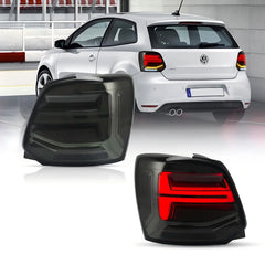 09-17 Volkswagen Polo 第5世代 (LWB/SWB) Vland LEDテールランプ（シーケンシャルターンシグナル付