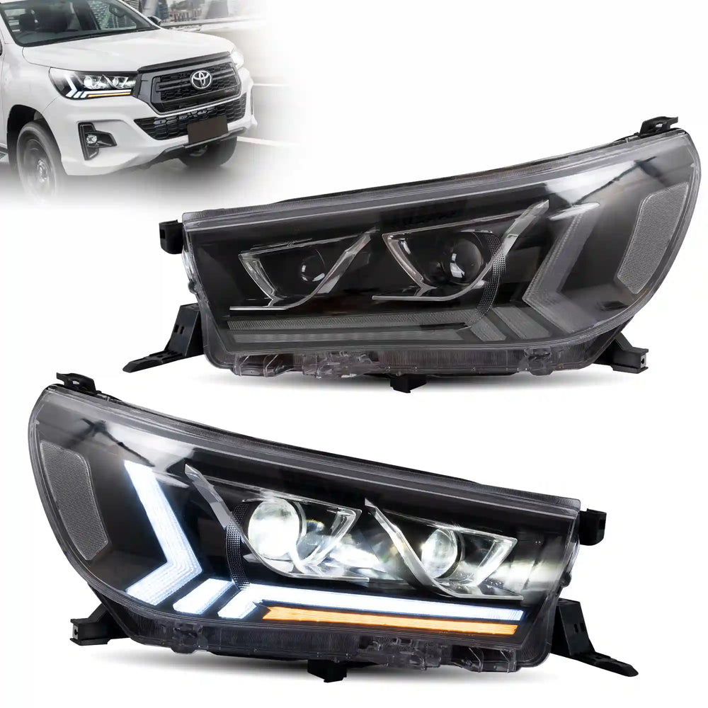 15-20 トヨタ ハイラックス SR5 ヘッドランプ-1