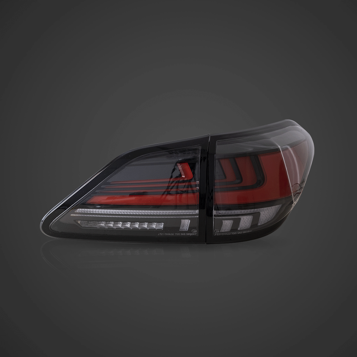 09-14 Lexus RX Series 3th Gen (AL10) (Japan Built) Vland LED Tail Light with Dynamic Welcome Lighting