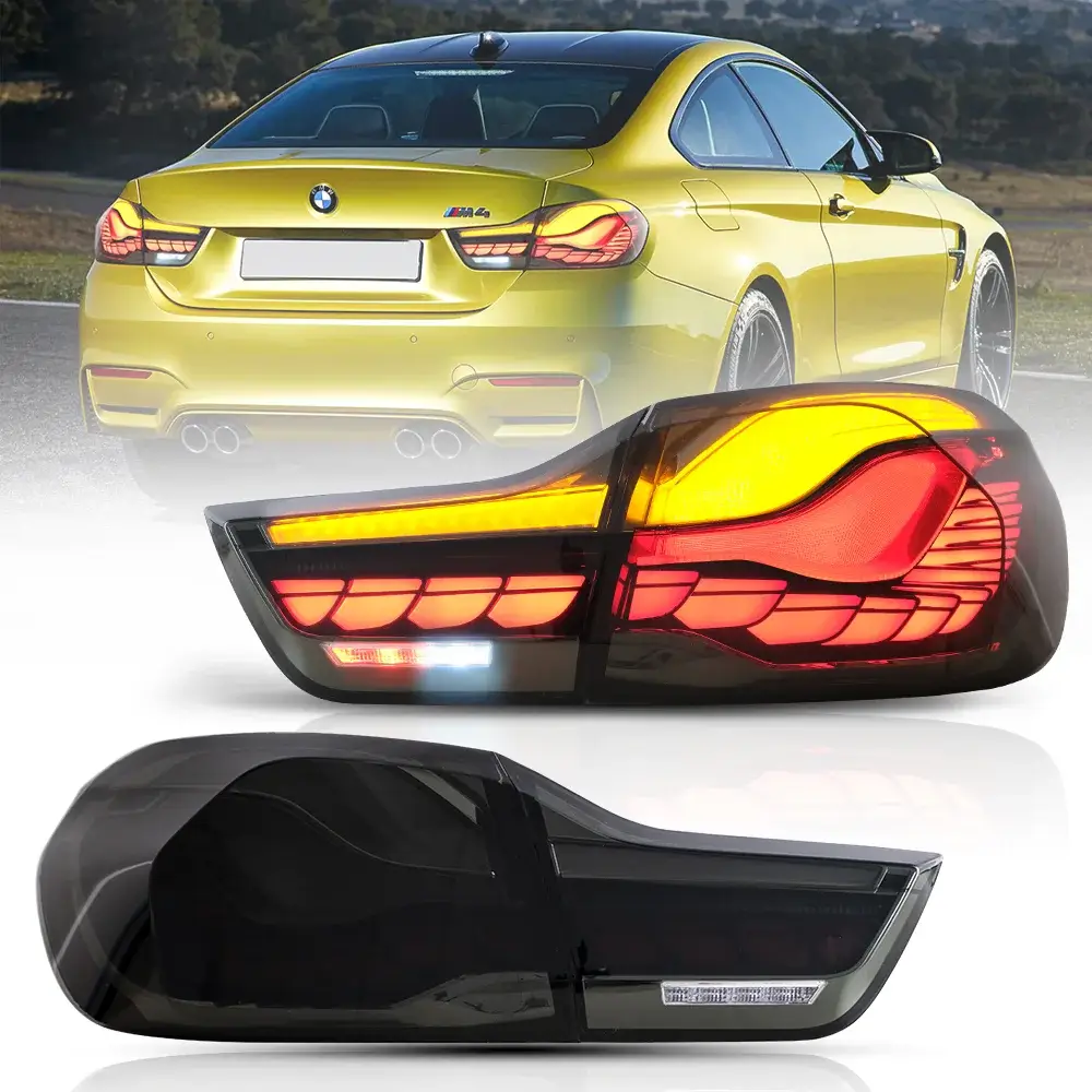 14-20 BMW 4 Series/ M4 F32 F33 F82 F36 F83 Vland OLED テールランプ（ダイナミックウェルカムライト付