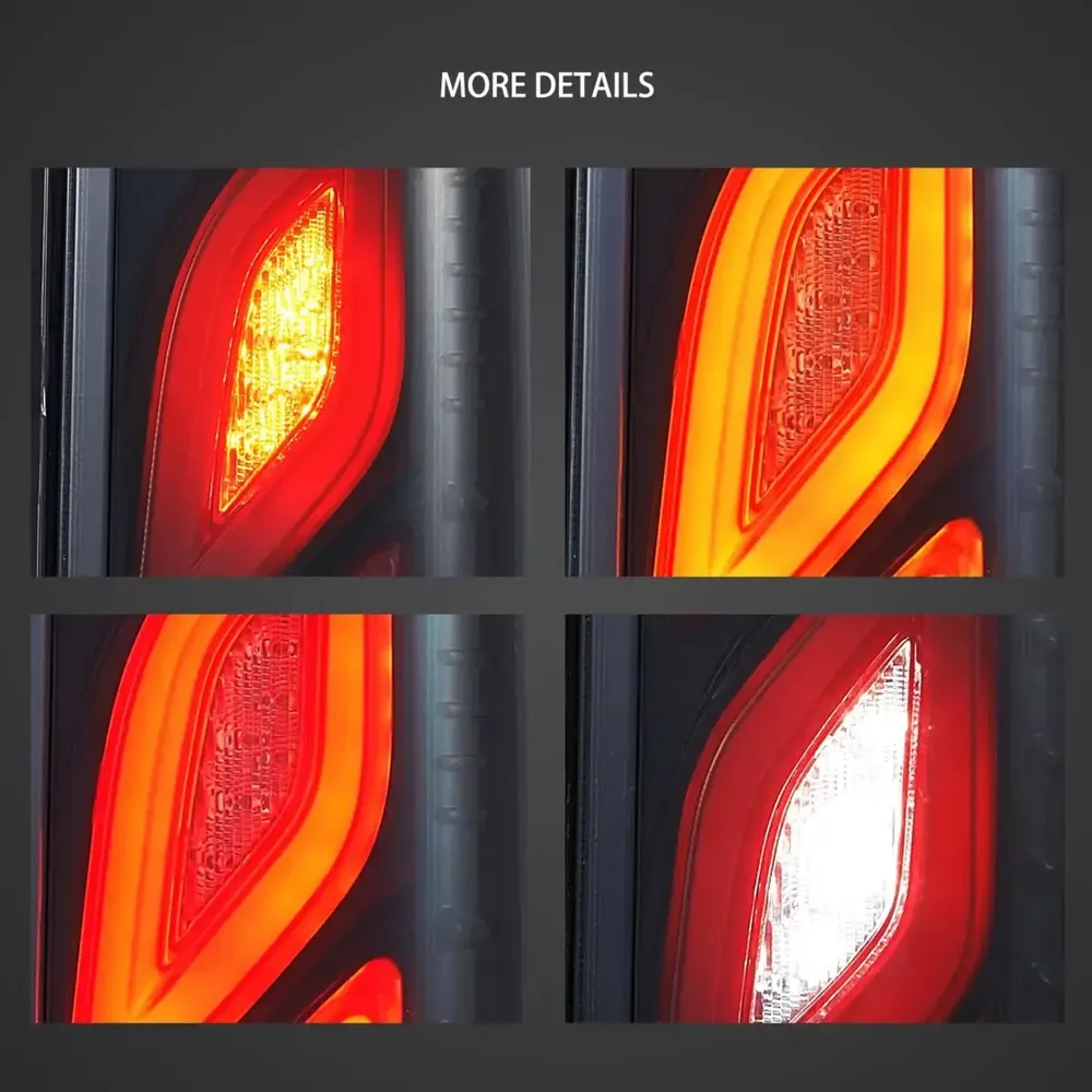 2005-2019年式 トヨタ ハイエース用 VLAND LEDテールライト（スタートアップアニメーション付き）