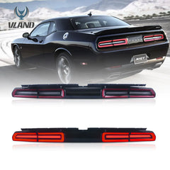 08-14 Dodge Challenger 3rd Gen (LC) Pre-Facelift Vland Tail Lights with Sequential Turn Signals