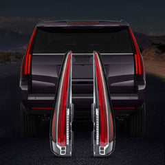 07-14 Cadillac Escalade 3rd Generation (GMT900) Vland LED Tail Lights with Sequential Turn Signals