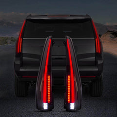 07-14 Cadillac Escalade 3rd Generation (GMT900) Vland LED Tail Lights with Sequential Turn Signals