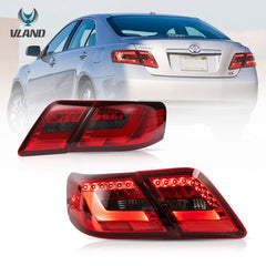 07-11 Toyota Camry XV40 Regular Model Vland LED Tail Lamp with Amber Turn Signal