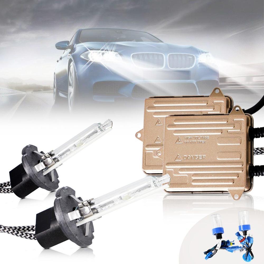 Vland 2PCs D2H/H7 Xenon Bulbs Conversion HID KIT with Ballast 12V 55W 6000K YBL-D2H-2019/YBL-H7-2019 汽车照明系统 Vland Manufacturer D2H (With Ballast) 