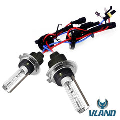 Vland 2PCs D2H/H7 Xenon Bulbs Conversion HID KIT with Ballast 12V 55W 6000K YBL-D2H-2019/YBL-H7-2019 汽车照明系统 Vland Manufacturer H7 (With Ballast) 