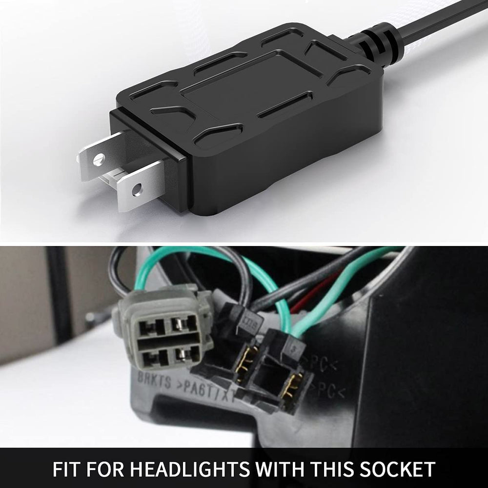 VLAND 2PCs D2S/H7/9005 LED Bulbs 6000K Fit for Headlights don't need Ballast BULBS 